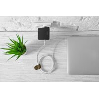 ANSMANN USB-Steckdosenadapter HOME CHARGER 247PD, schwarz