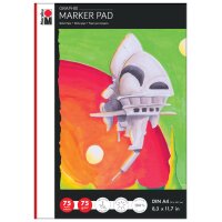 Marabu Markerpapierblock Marker Pad GRAPHIX, DIN A4, 75 g qm