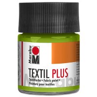 Marabu Peinture pour tissu Textil plus, 50 ml, rouge orangé