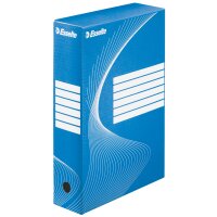Esselte Archiv-Schachtel VIVIDA, DIN A4, blau, (B)100 mm