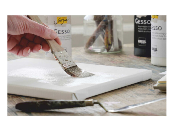 KREUL Acrylgrundierung SOLO Goya Gesso, weiss, 750 ml