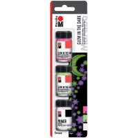 Marabu Nachleuchtfarbe GLOW IN THE DARK STARS