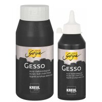 KREUL Apprêt acrylique SOLO Goya Gesso, noir, 750 ml