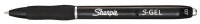 Sharpie Stylo encre gel S-GEL, 0,7 mm, noir