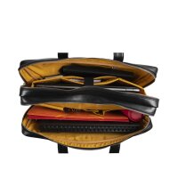 EXACOMPTA Sacoche pour ordinateur EXACTIVE, cuir, noir