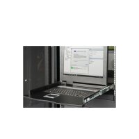 DIGITUS 19" Modulare Konsole mit KVM-Switch, 1-Port
