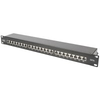 DIGITUS 19" Patch Panel, Kat. 6A, Klasse EA, 24-Port