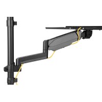 DIGITUS Poste de travail assis/debout, montage mural