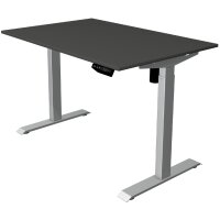 kerkmann Sitz-Steh-Schreibtisch Move 1, (B)1.200 mm, graphit