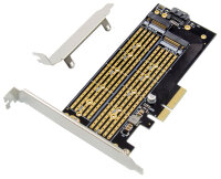 DIGITUS M.2 NGFF NMVe SSD PCI Express 3.0 (x4) Add-On Karte