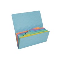 EXACOMPTA Fächermappe Aquarel 26x13cm 58660E ass. 6-teilig