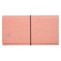 EXACOMPTA Fächermappe Aquarel 26x13cm 58660E ass. 6-teilig