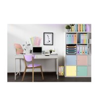 EXACOMPTA Fächermappe Aquarel, 12 Fächer, farbig sortiert