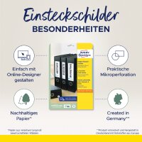 AVERY Zweckform Etiquette à insérer pour...