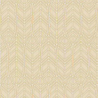 PAPSTAR Serviettes ROYAL Collection Leaves, sable