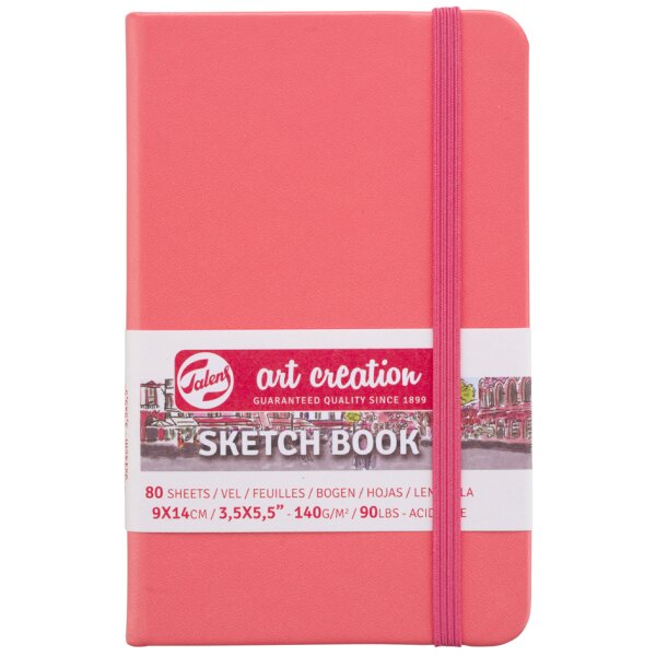 ROYAL TALENS Art Creation Carnet de croquis,130x210 mm,rouge