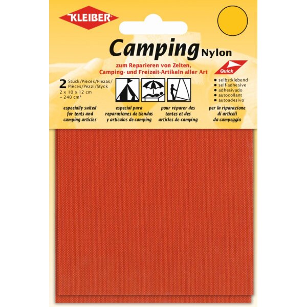 KLEIBER Pi&egrave;ces de r&eacute;paration, nylon, autocollant, orange
