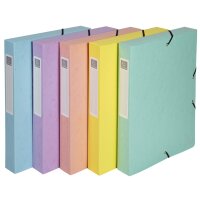 EXACOMPTA Sammelbox Aquarel, DIN A4, 40 mm, farbig sortiert