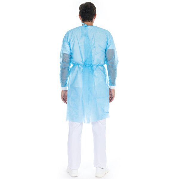 HYGOSTAR Sur-blouse en PP pour visiteurs/patients/personnel