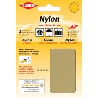 KLEIBER Nylon-Flicken, selbstklebend, beige