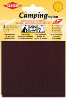 KLEIBER Camping-Flicken, Nylon, selbstklebend, bordeaux