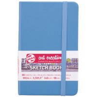 ROYAL TALENS Art Creation Carnet de croquis, 90x140 mm, bleu