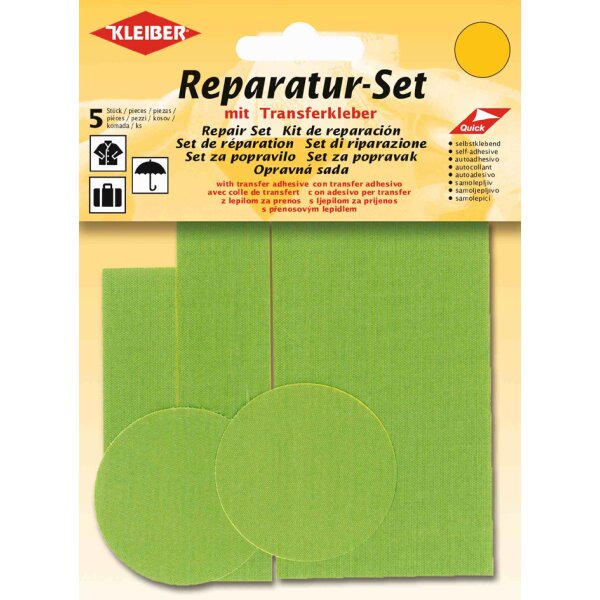 KLEIBER Flicken-Reparatur-Set, grau