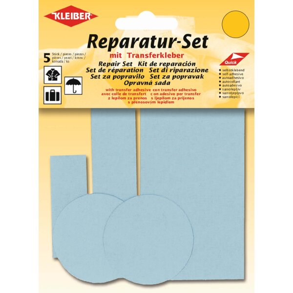 KLEIBER Flicken-Reparatur-Set, grau