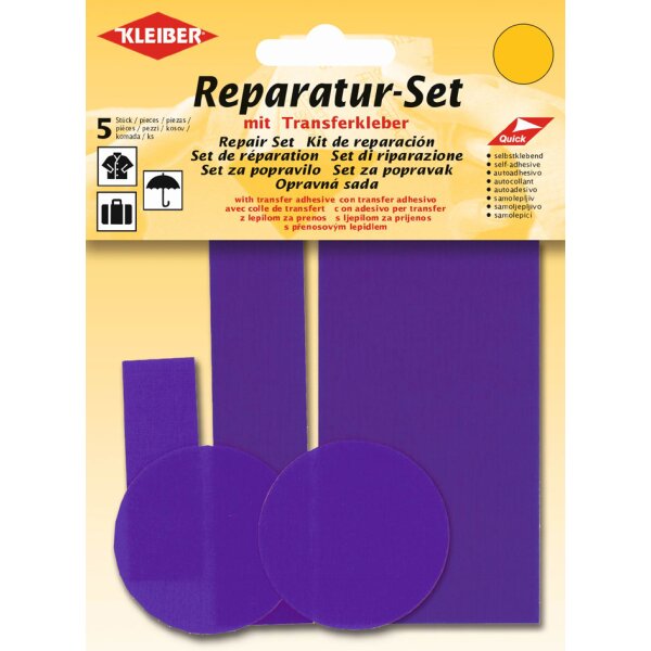 KLEIBER Flicken-Reparatur-Set, grau