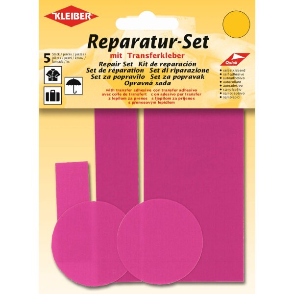 KLEIBER Flicken-Reparatur-Set, grau
