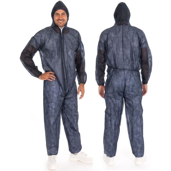 HYGOSTAR Combinaison en PP ECO HYGOBASE, XXL, bleu