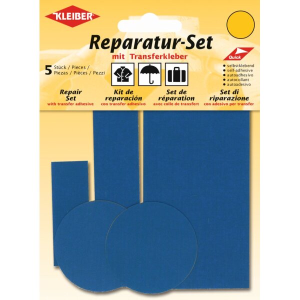 KLEIBER Flicken-Reparatur-Set, schwarz