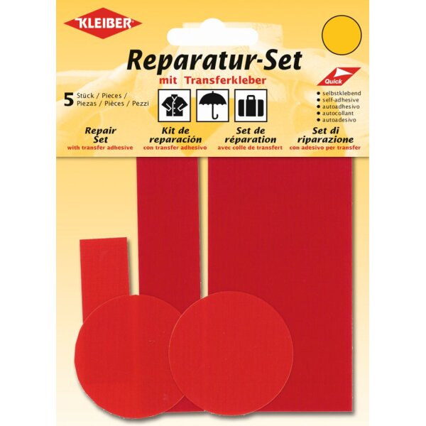 KLEIBER Flicken-Reparatur-Set, schwarz