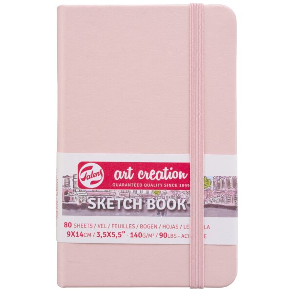 ROYAL TALENS Art Creation Carnet de croquis, 120x120 mm,rose