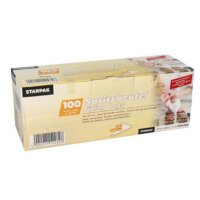 STARPAK Poche à dresser en PEBD, transparent, 2,6 l