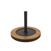 UNiLUX Porte-manteau BORA BAMBOO, noir-bambou