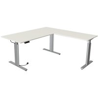 kerkmann Sitz-Steh-Schreibtisch Move 3 tube mit Anbau