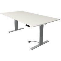 kerkmann Table de bureau assis-debout Move 3 tube, graphite