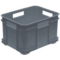 keeeper Caisse de rangement Euro-Box M bruno eco, gris