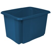 keeeper Aufbewahrungsbox "emil eco", 30 Liter, blau