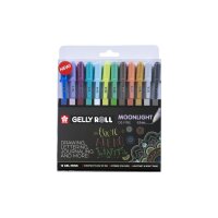 SAKURA Gelly Roll 0.35mm POXPGBMOO12A Moonlight, Cosmos...