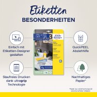 AVERY Zweckform Adress-Etiketten Home Office, 63,5 x 38,1 mm