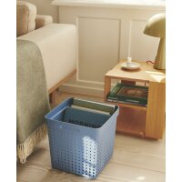 NHG Bac de rangement SEOUL BASKET XL, PP, noir