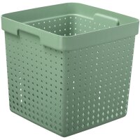 NHG Bac de rangement SEOUL BASKET XL, PP, noir