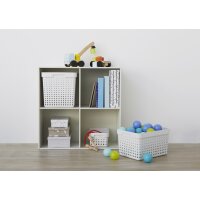 NHG Aufbewahrungskorb SEOUL BASKET L, schwarz