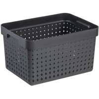 NHG Bac de rangement SEOUL BASKET L, noir