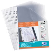 Oxford Pochette perforée Standard, A4, PP,...