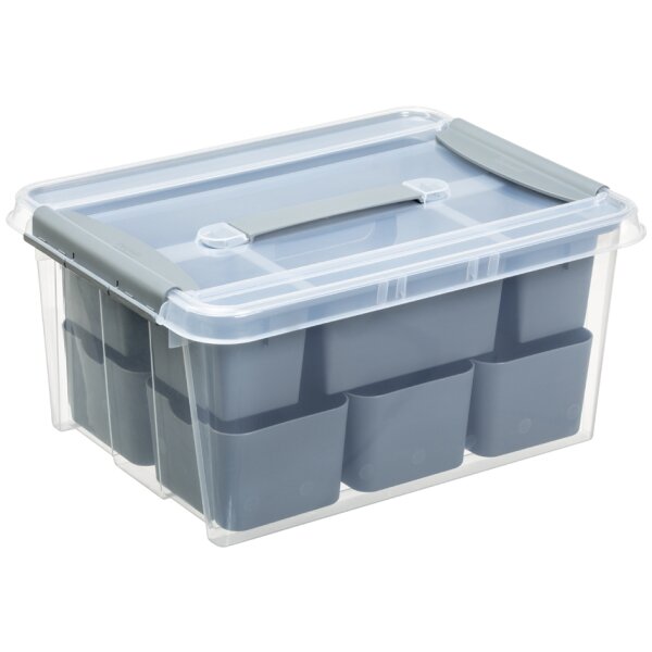 plast team Bac de rangement PROBOX DIY, 8 litres