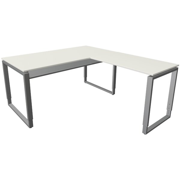 kerkmann Bureau ARCHITEKT avec extension, (L)1.600 mm, blanc