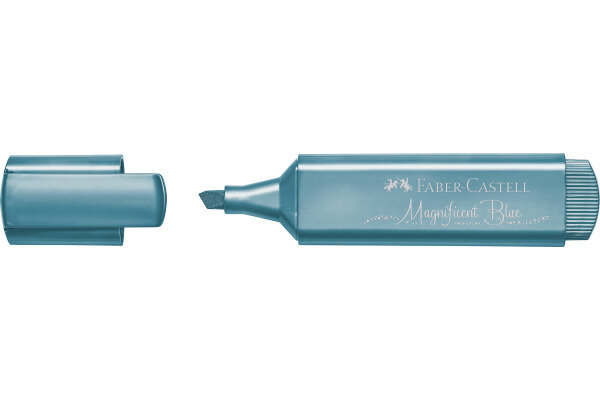 FABER-CASTELL Marker 46 Metallic 1.2-5mm 154647 magnificent blue